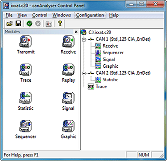 IXXAT-CANopen-测试分析软件