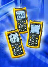  Fluke 125 Industrial Network Test 