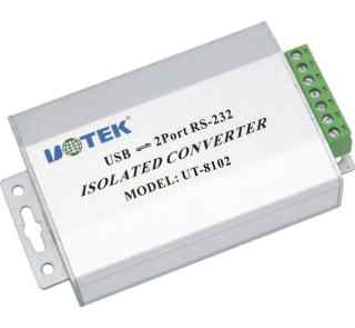 2口 RS232 USB2.0 光隔防雷转换器