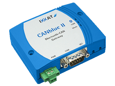 CANblue II - CAN/Bluetooth Bridge and CAN-Bluetooth Module with ASCII/Binary Protocol and VCI support